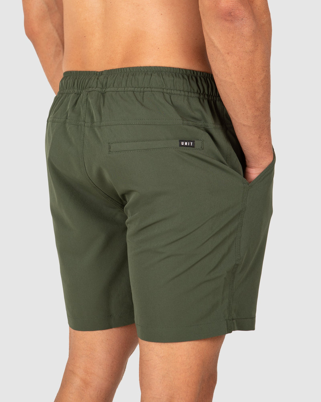 UNIT Block Men's Elastic Stretch 16" Shorts