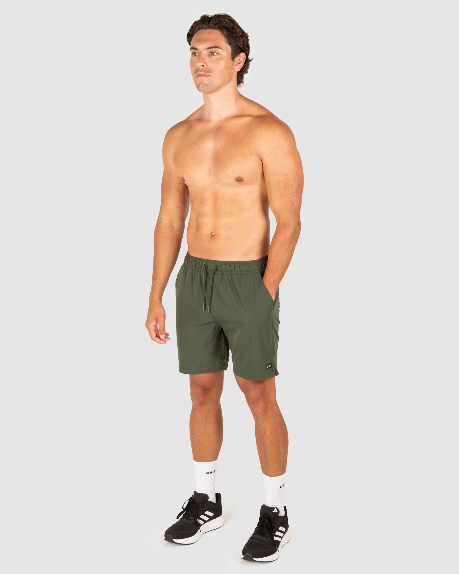 UNIT Block Men's Elastic Stretch 16" Shorts