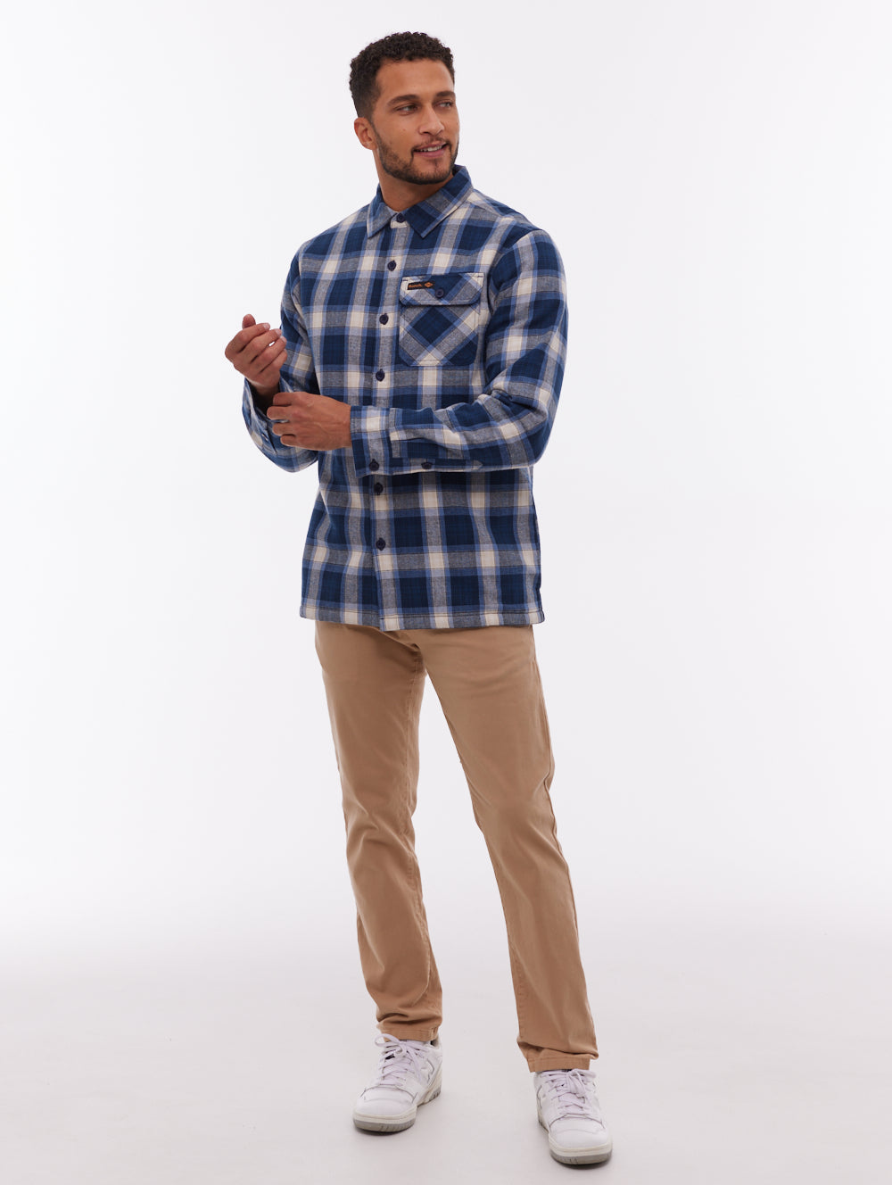 Paddy Plaid Button-Down - Blue