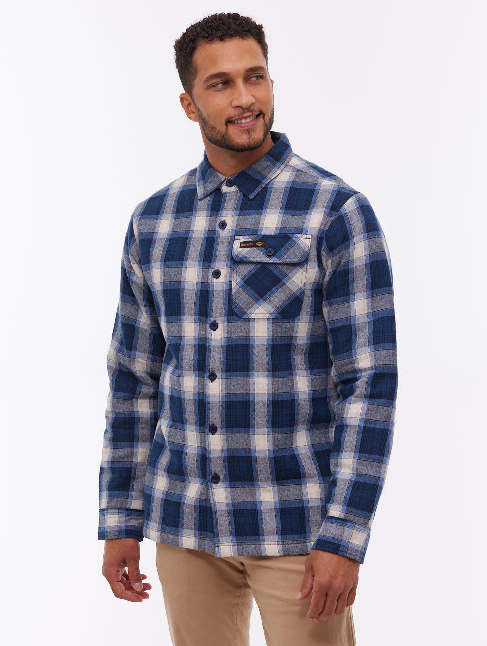 Paddy Plaid Button-Down - Blue