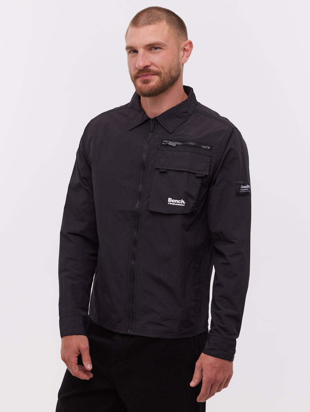 Aikido Zippered Shacket