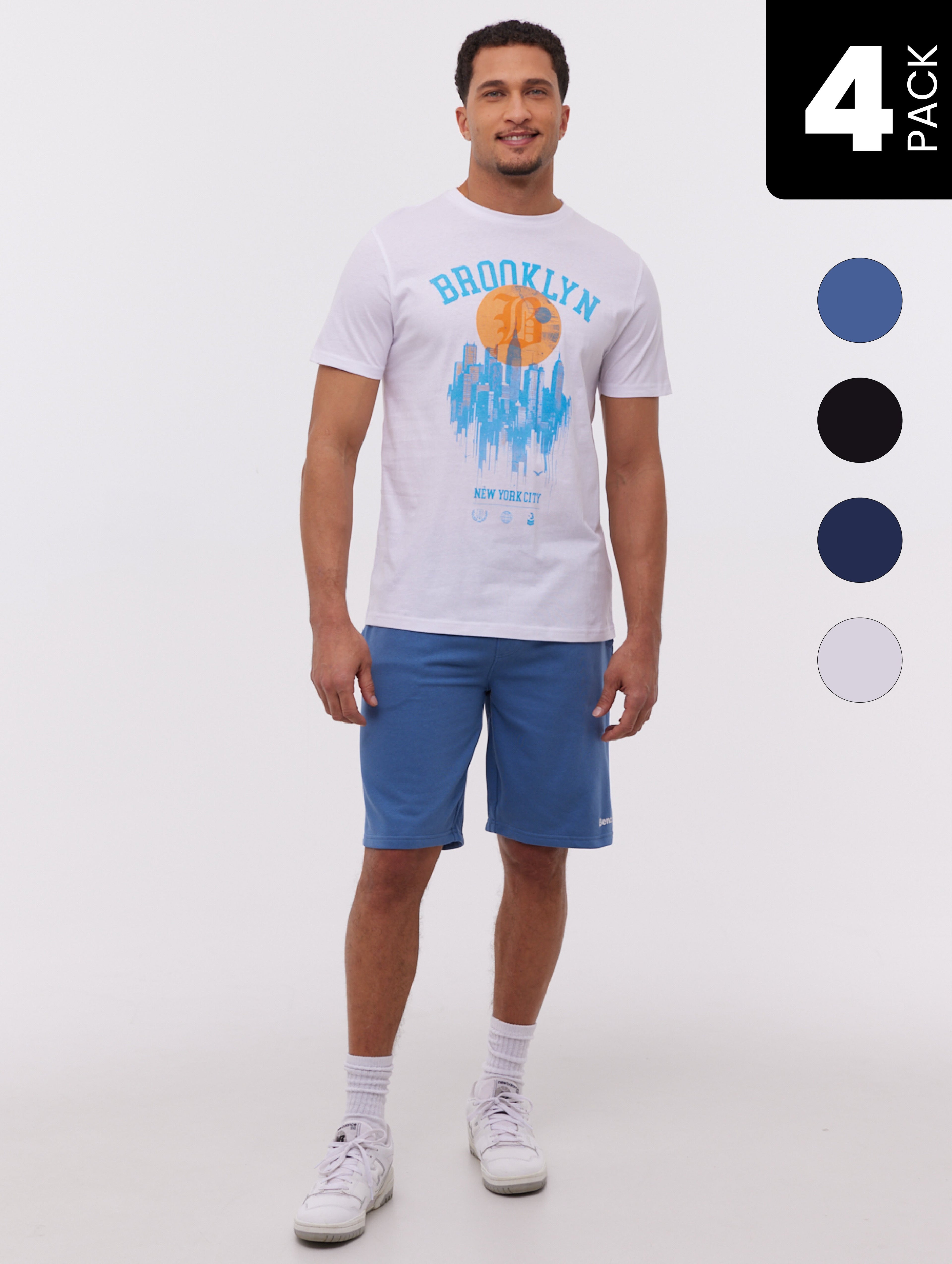 Metco Graphic T-Shirt & Shorts 4-Pack