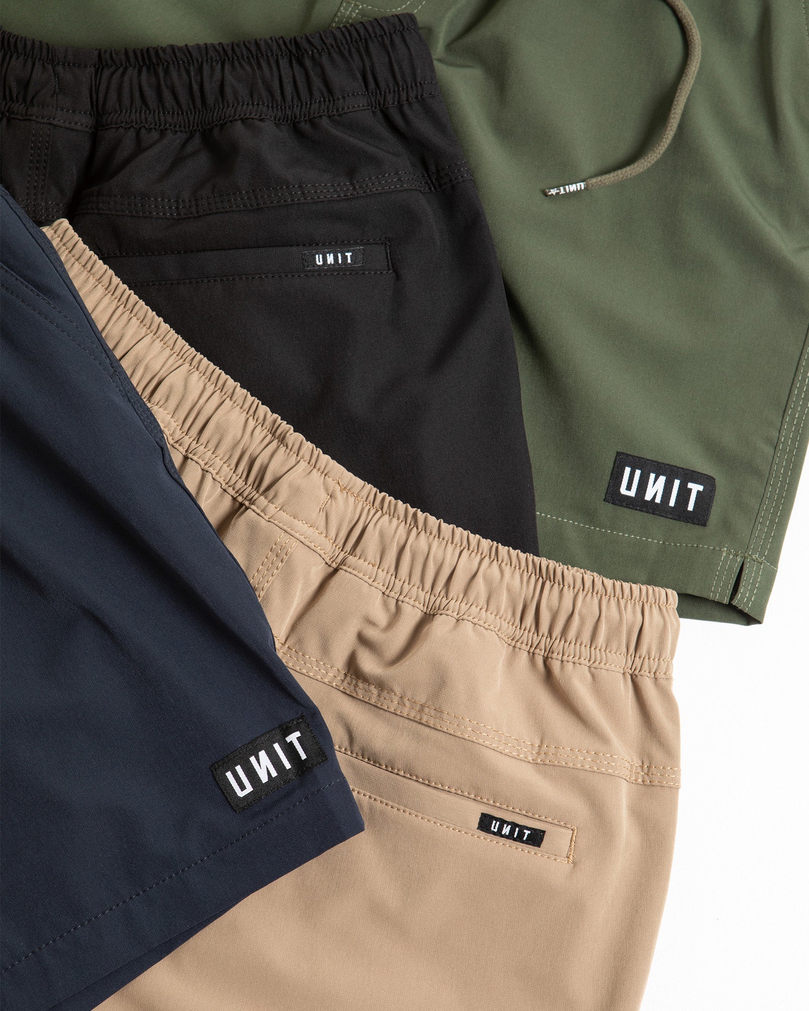 UNIT Block Men's Elastic Stretch 16" Shorts